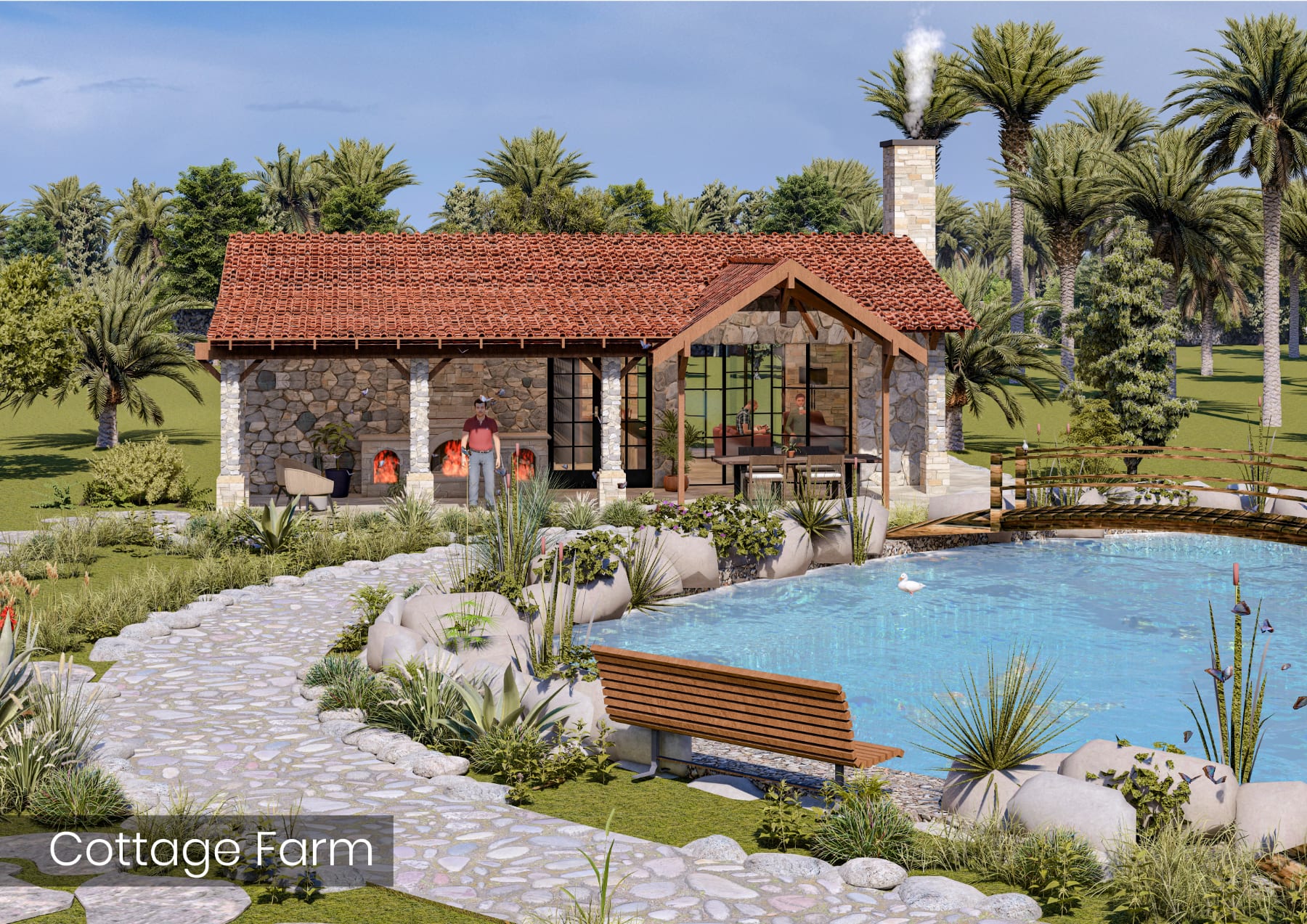 English-style private farm — 3