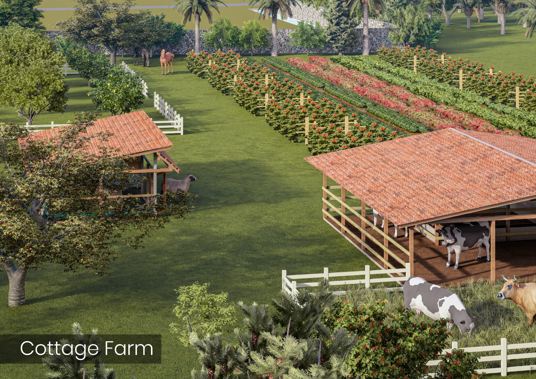 English-style private farm — 7