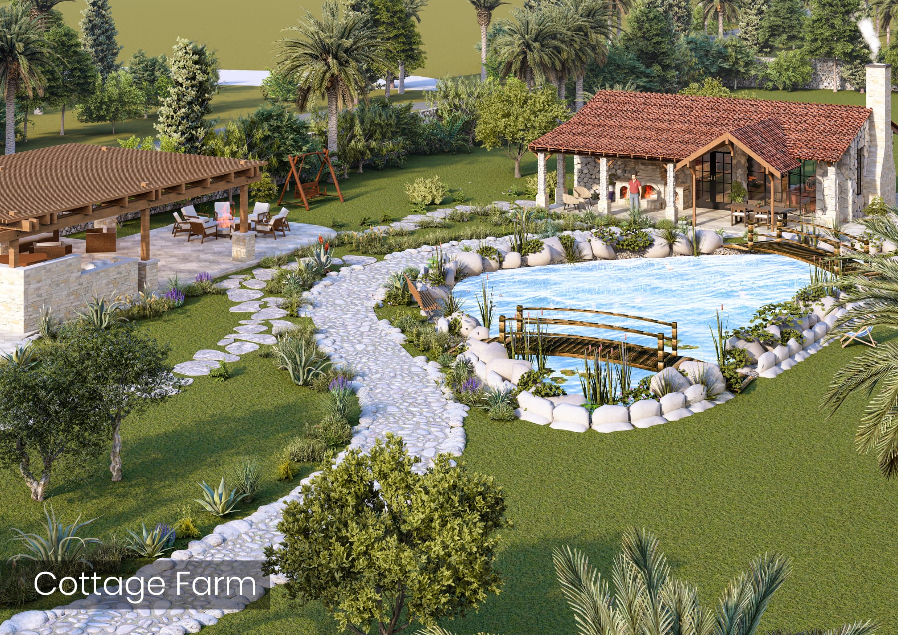 English-style private farm — 8