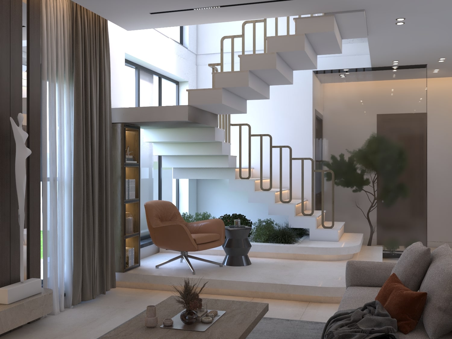 تصميم داخلي متكامل لدار سكني — 6