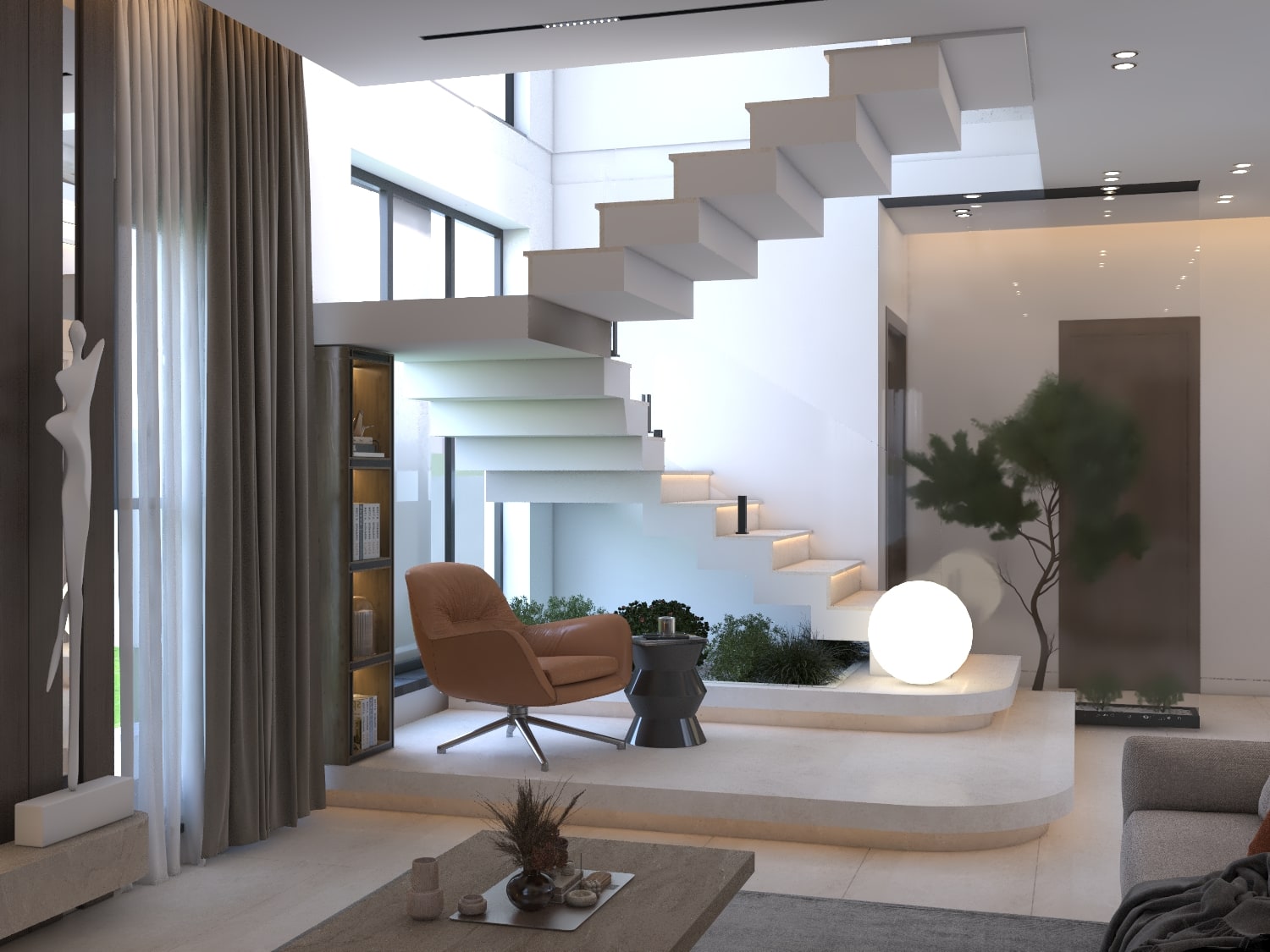 تصميم داخلي متكامل لدار سكني — 11