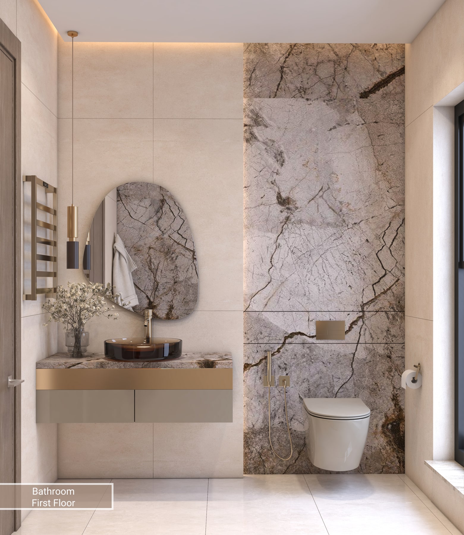 تصميم داخلي متكامل لدار سكني — 14