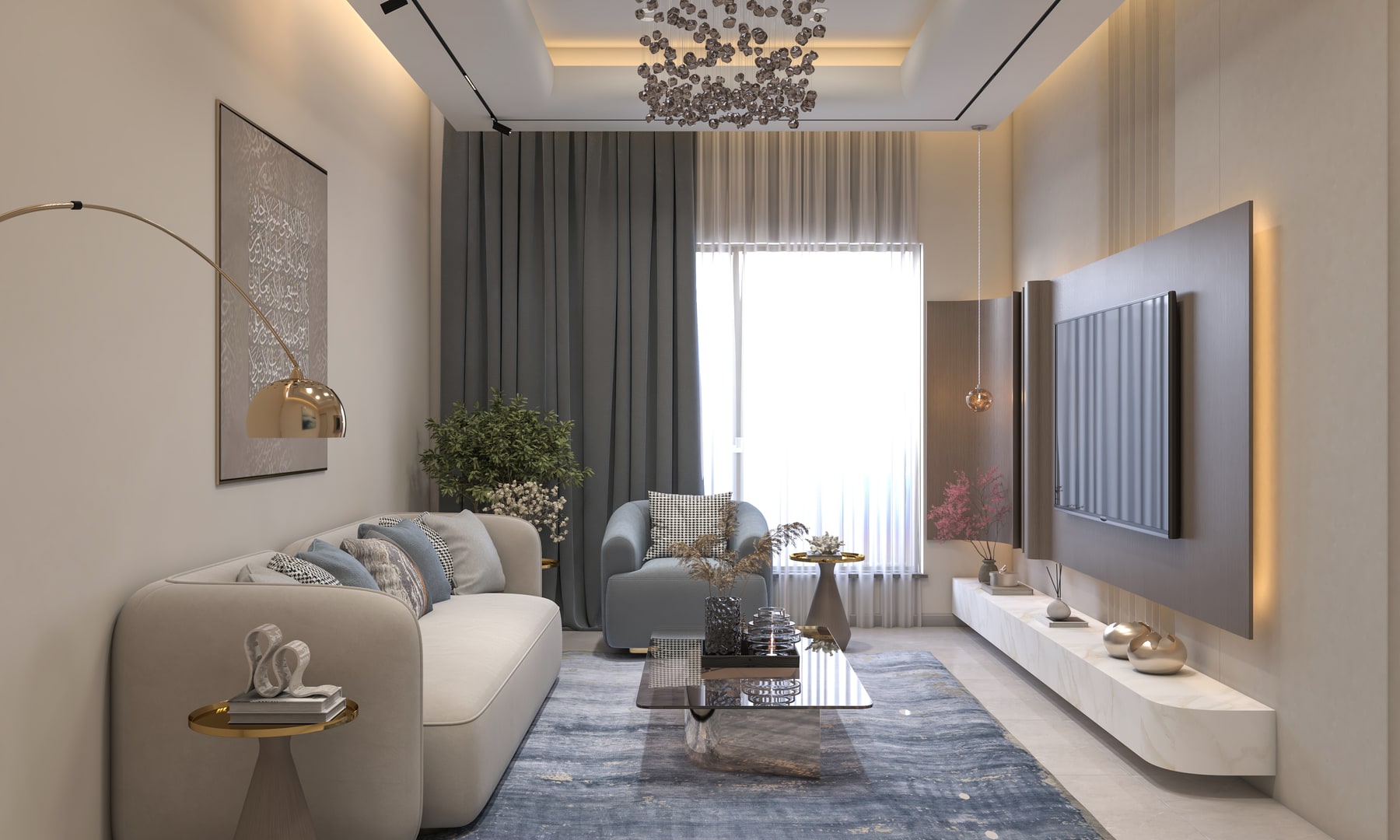 دار سكني بواجهة حجرية دافئة — 11